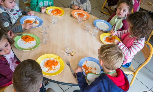 des repas variés et équilibrés