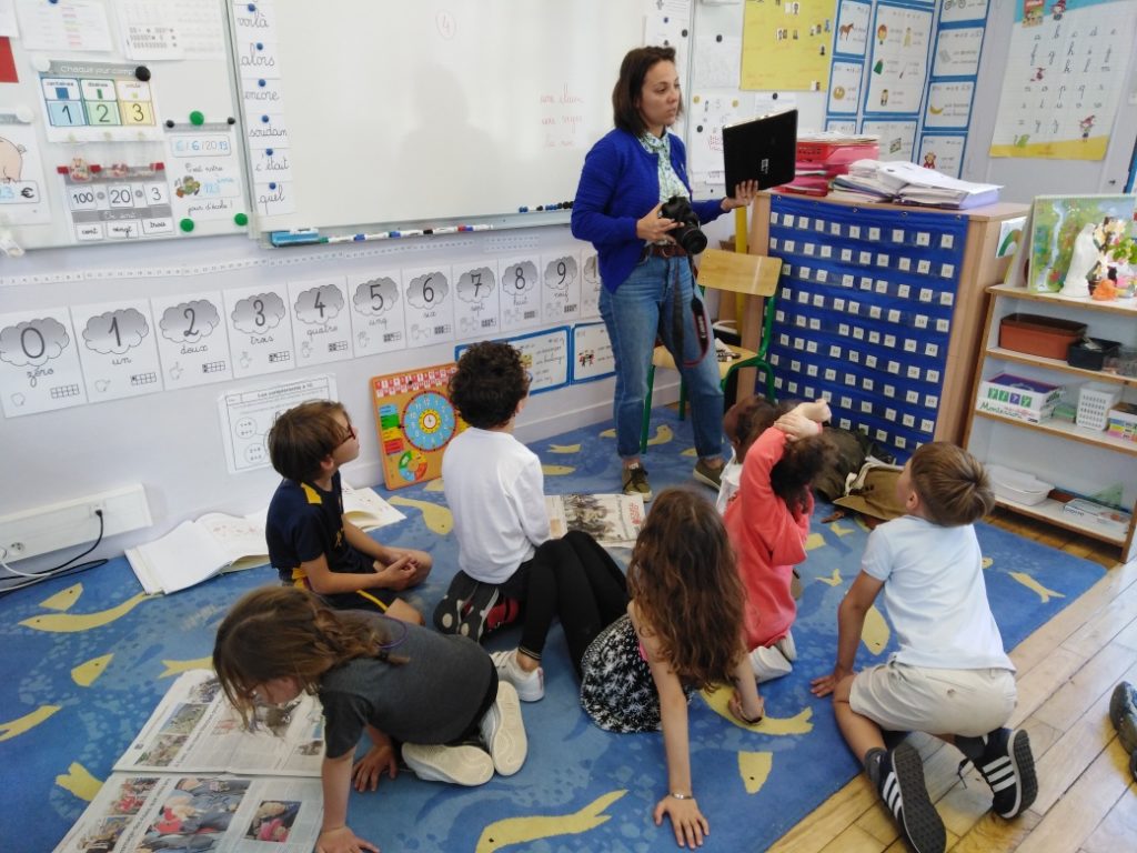Le métier de journaliste expliqué aux enfants - École Sainte Marie